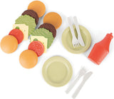 Dantoy hamburgerset, 19dlg. - afbeelding 1