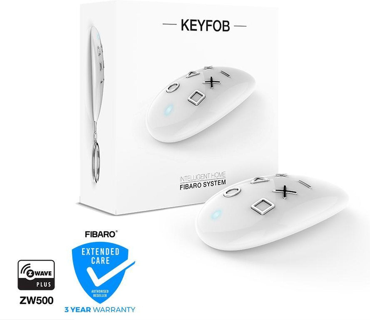 Fibaro keyfob - z-wave plus - afstandsbediening
