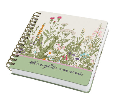 Sigel jolie notitieboek - formaat a5 - vierkant spiraal - wild herbs - dot-liniatuur - si-jq200