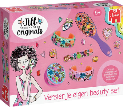 Jumbo - jill schirnhofer - versier je eigen beauty set - knutselset - knutselpakket 6 jaar