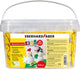 Eberhard faber boetseerklei - zelfhardend - 3 kg in een emmer - wit - ef-570103