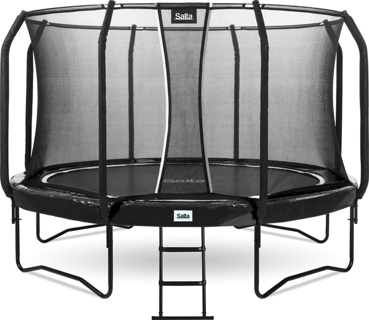 Salta first class - trampoline met veiligheidsnet en ladder - ø 305 cm - zwart