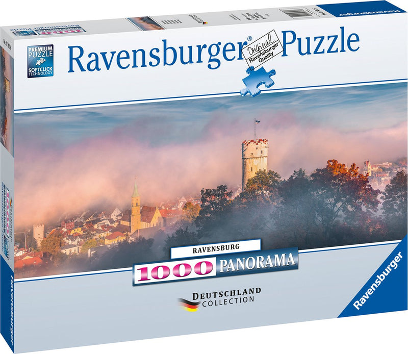 Ravensburger puzzel ravensburg - legpuzzel - 1000 stukjes