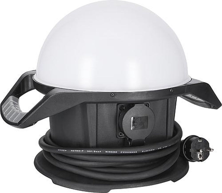 Ansmann werlamp ball led - 360° - ip54 - 6500k - met stopcontact en ophanghaak