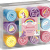 Totum stempels unicorn junior 12 stuks zelfinktend - creatief speelgoed junior meisjes vanaf 3 jaar - stempelen knutselen kaarten maken cadeau tip