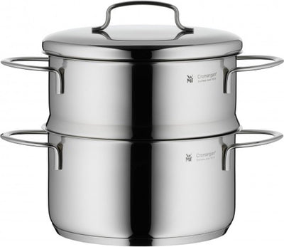 Wmf mini - groentestomer - ø16 cm - rvs - inclusief deksel - geschikt voor alle warmtebronnen
