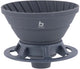 Bo-camp - koffiefilter houder - vouwbaar - grijs