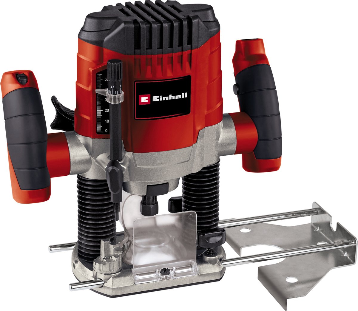 Einhell elektrische bovenfrees tc-ro 1155 kit - 1100 w - 6 en 8 mm spantang - snelheidsregeling - incl. 15 frezen