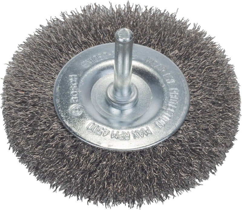 Bosch 6mm schijfborstel 80 gegolfd 0.2 inox