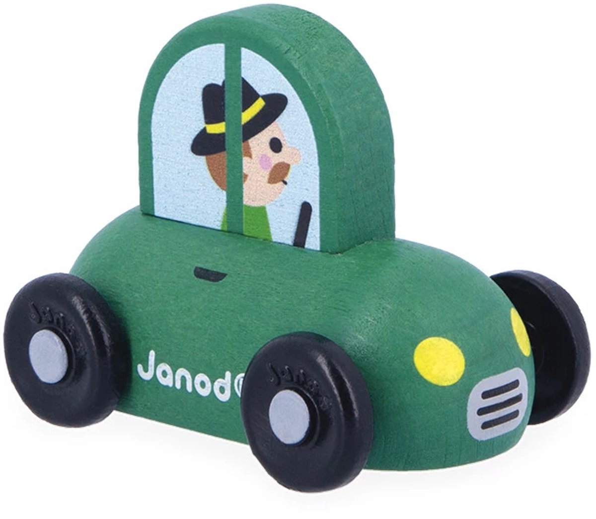 Janod - cross roads - groene auto