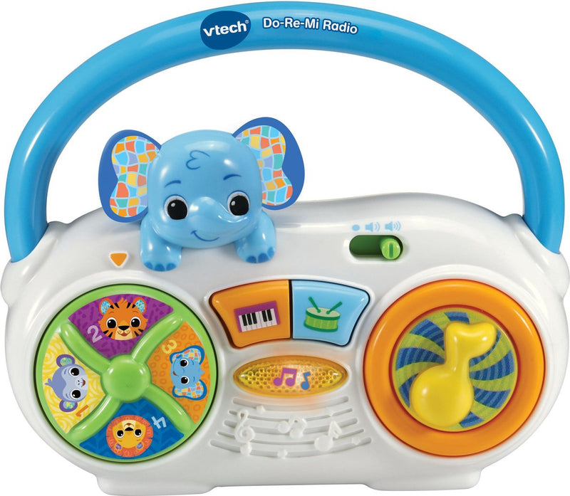 Vtech dierenvriendjes do-re-mi radio - interactief speelgoed - educatief babyspeelgoed - baby muziek radio - vanaf 6 tot 36 maanden