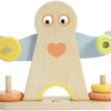 Classic world houten hercules weegschaal, 7dlg.