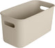 Sunware sigma home cube box 6l - 31.3x16x16 cm - beige