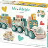 Abrick playset ecoiffier train a construre