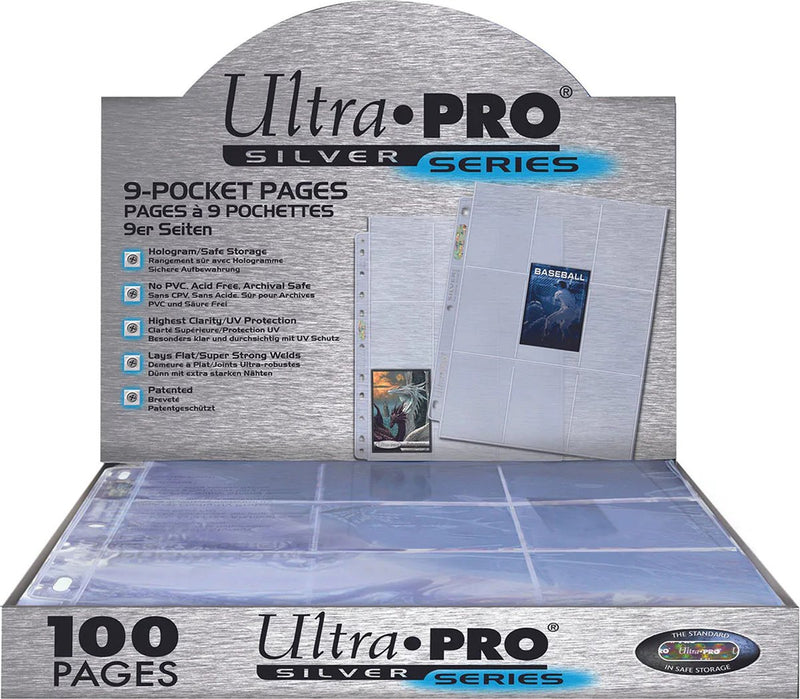 Ultra pro hologram pages silver 9pocket (100)