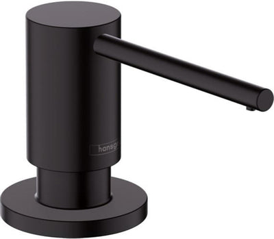 Hansgrohe a41 zeep- lotiondispenser mat zwart