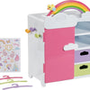 Baby born regenboogkledingkast