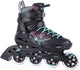 Tempish wox 2.0 84 skeelers - inline skates - dames - zwart turquoise - maat 38