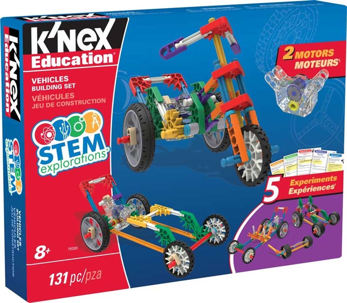 K'nex knex education stem explorations vehicles building set