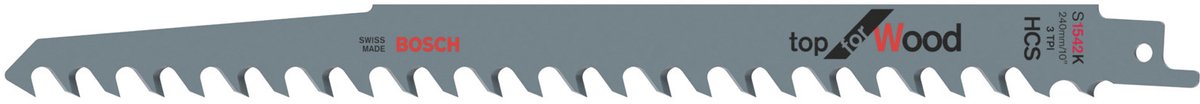 Bosch - reciprozaagblad s 1542 k top for wood