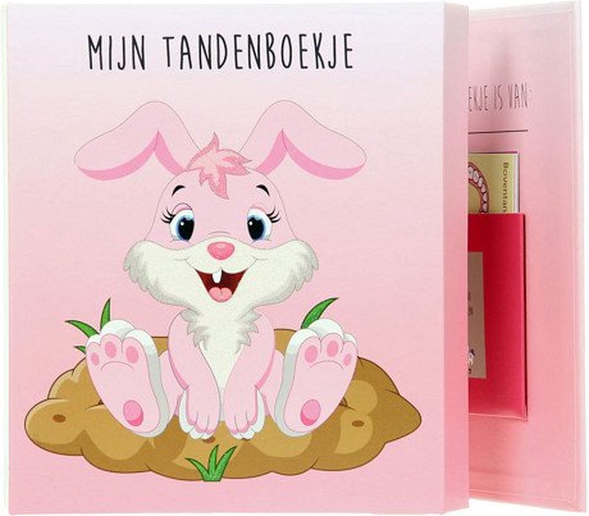 Toothwonders - tandenboekje stampertje - handige tandjeshouder met magnetische sluiting