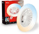 Briloner fantus - plafondventilator met verlichting - led plafondlamp met ventilator - ventilator lamp dimbaar - 5 snelheden - ø48,5cm - wit