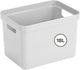 Sunware sigma home opbergbox 18l - 35x24.6x24.3 cm - wit