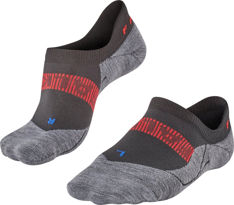 Falke ru4 cool invisible anti-blaar functioneel materiaal hardloopsokken dames zwart - maat 39-40