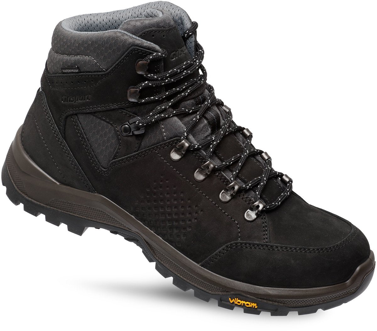 Grisport oregon mid unisex wandelschoenen - black