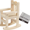 Creativ company houten mini schommelstoel