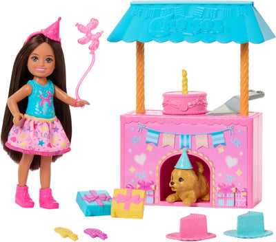 Barbie club chelsea verjaardagsverrassing pop en accessoires