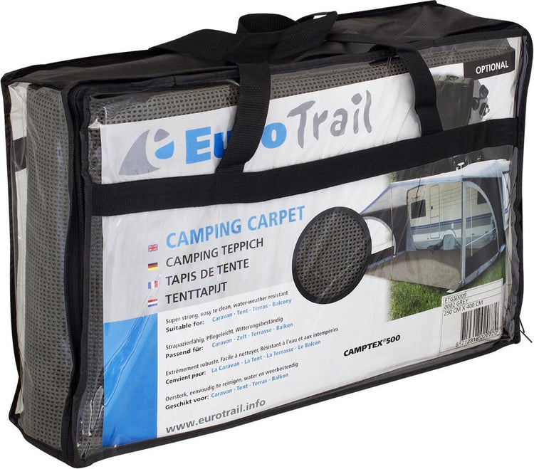 Eurotrail camptex tenttapijt - 350 x 600 cm- navy