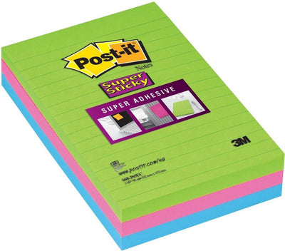 Post-it super sticky 101x152 l 90v 3x