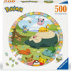 Ravensburger round puzzle pokémon - ronde legpuzzel - 500 stukjes