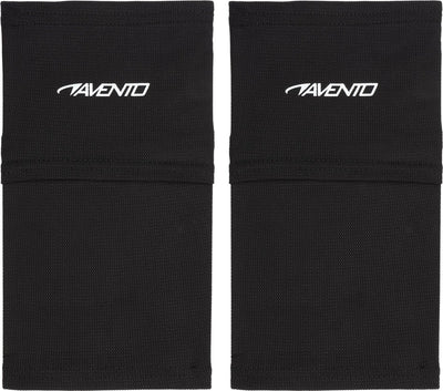 Avento scheenbeschermersok - scheenbeschermerhouder - zwart - maat xl