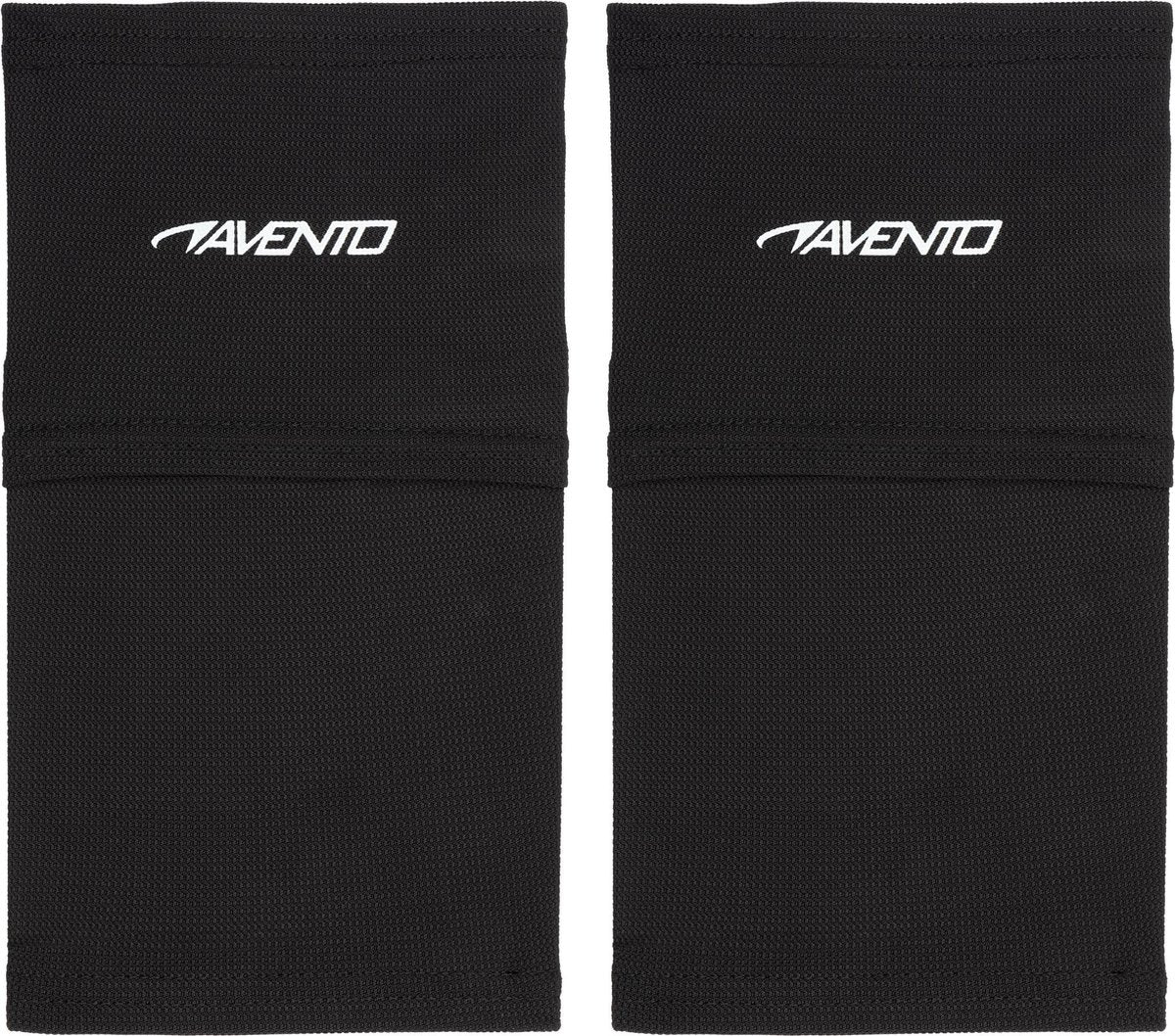 Avento scheenbeschermersok - scheenbeschermerhouder - zwart - maat xl