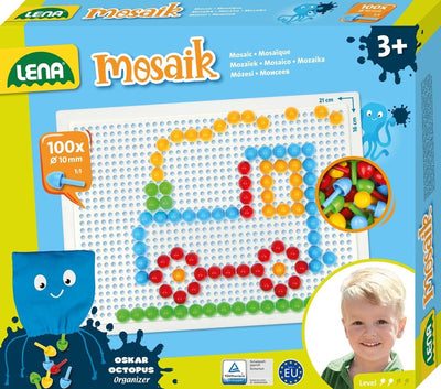 Lena mozaïek set kleur 100st 10mm