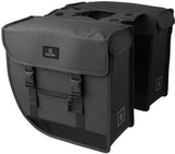 Fastrider bodyl hybride dubbele fietstas basics medium grijs - afbeelding 1
