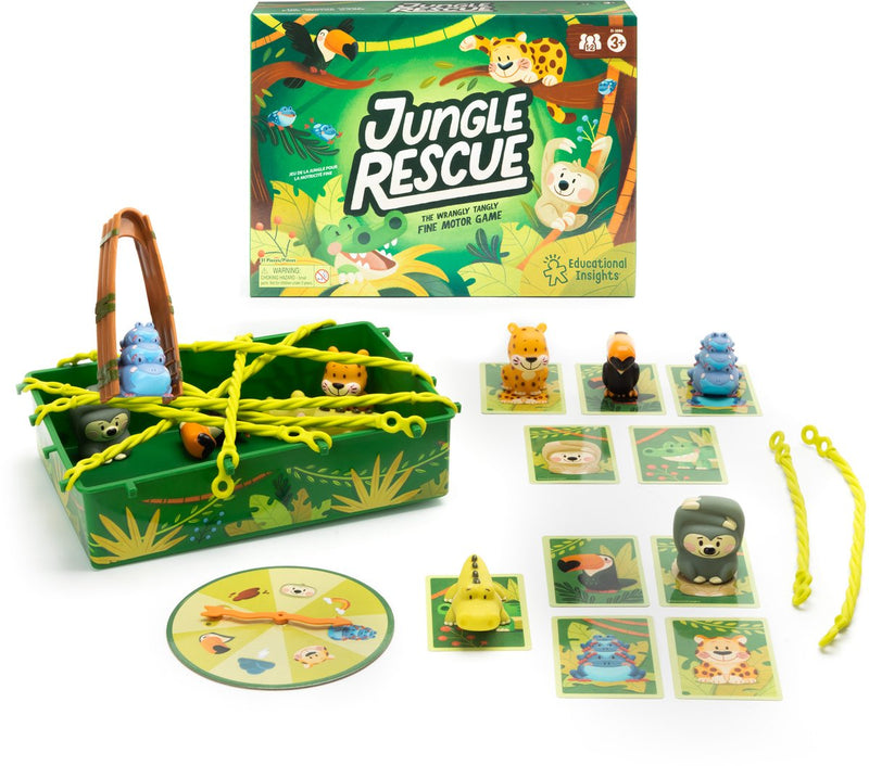 Learning resources jungle rescue game - 3+