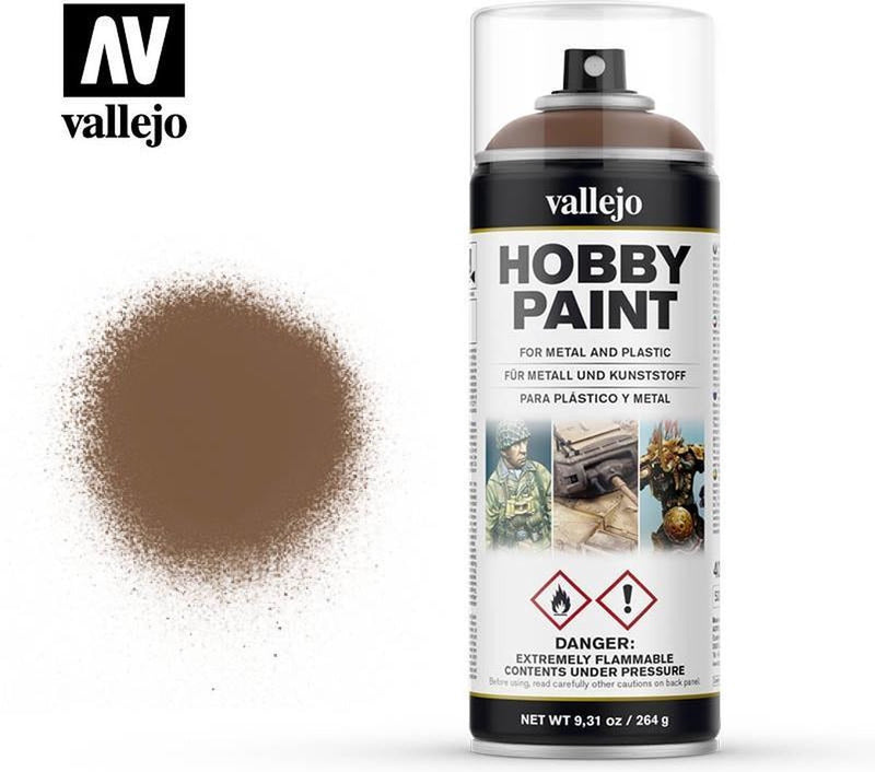 Vallejo val28019 beasty brown primer - spray-paint 400 ml