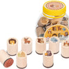 Goki houten stempelset bosdieren - creatieve speelgoedset voor kinderen.