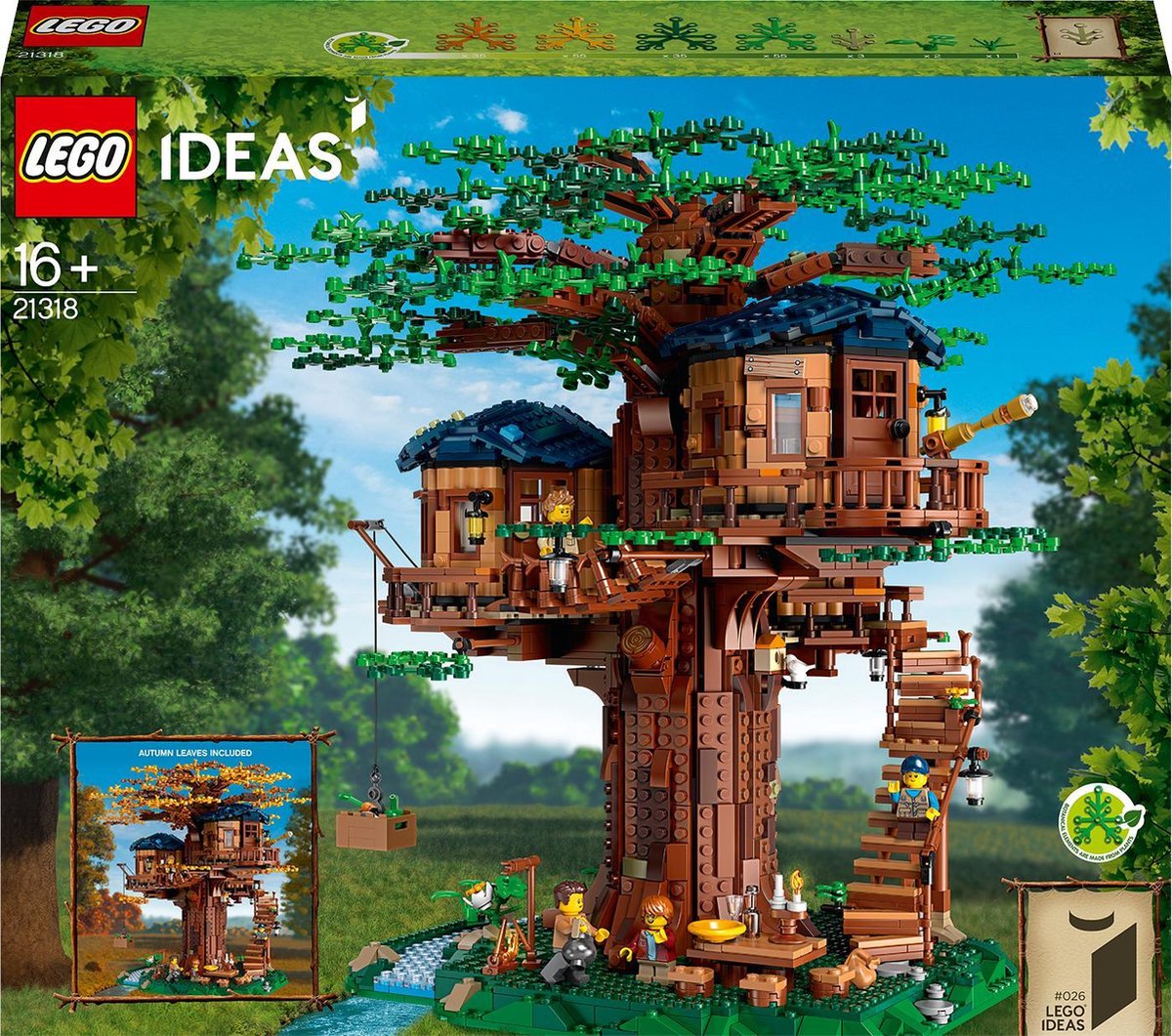 Lego ideas boomhut tree house - botanical collection - 21318