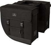 Fastrider hybride - dubbele fietstas - waterafstotend - 26 liter - zwart - afbeelding 1