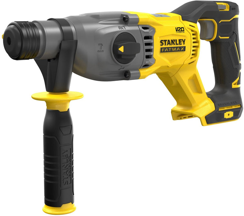 Stanley fatmax v20 18v brushless sds-plus boorhamer (zonder accu en lader) sfmch900b-xj