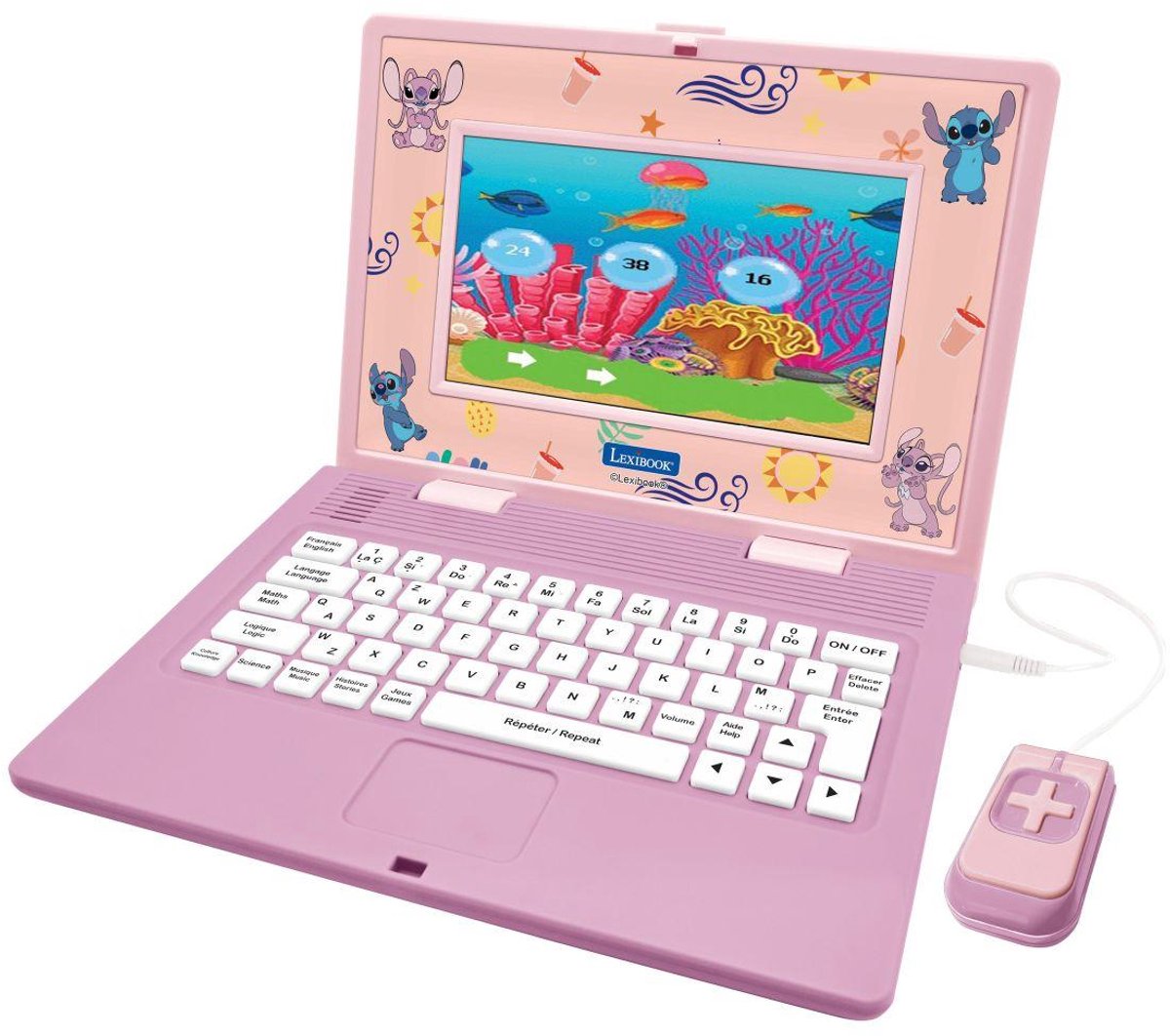 Lexibook ordinateur éducatif couleur angel stitch en fr