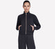 Skechers skechluxe elevate jacket dames jas - zwart