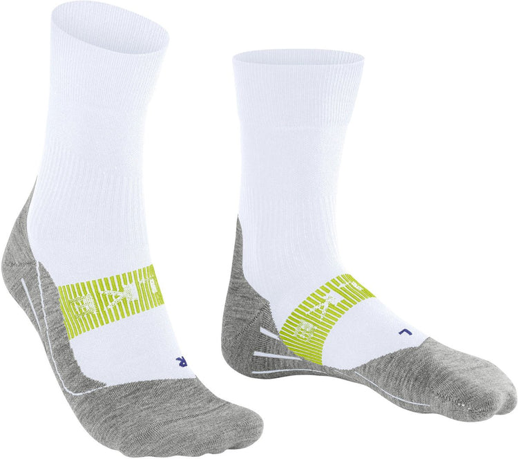 Falke ru4 cool anti-blaar functioneel materiaal hardloopsokken heren wit - maat 46-48