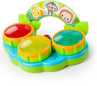 Bright starts baby drums safari beats - - vanaf 3 maanden