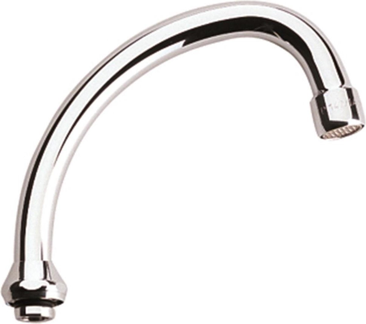 Grohe draaibare buisuitloop - 140 mm met mousseur