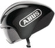 Abus fietshelm gamechanger tt 1.1 shiny black l - 57-61 cm - zwart - geschikt voor gebruik op tijdritfietsen - 390 g